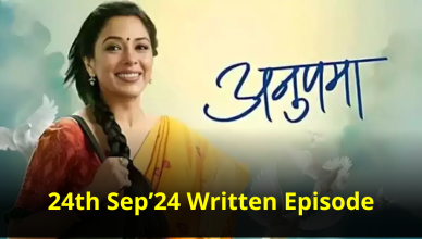 Anupama 24th September 2024 Written Episode Update